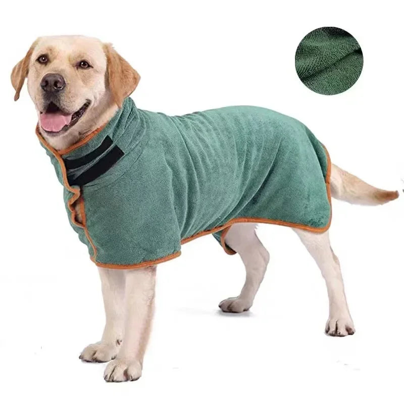 Pet Absorbent Bathrobe
