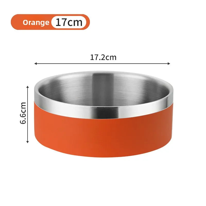 Stainless Steel Double Insulated Bowl – Anti-Knock Design