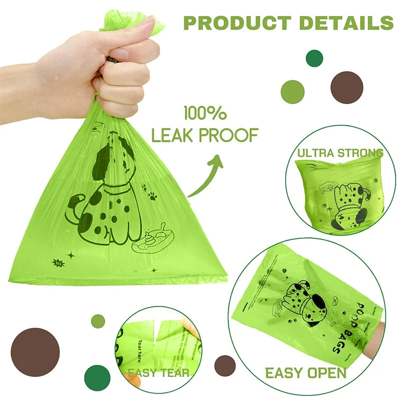 Biodegradable Poop Bags with Dispenser