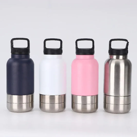 3-in-1 Portable Water Bottle Leak Proof