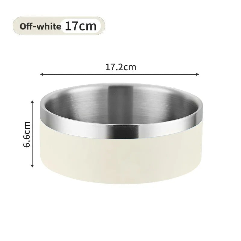 Stainless Steel Double Insulated Bowl – Anti-Knock Design
